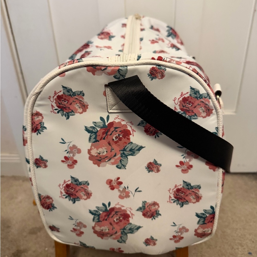 Juicy Couture Limited Edition Floral Extra Large Weekender Travel Gym Duffel Bag - Picture 11 of 11